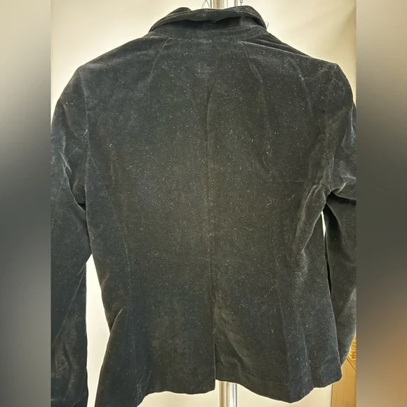 Banana Republic velvet black jacket - Picture 2 of 4